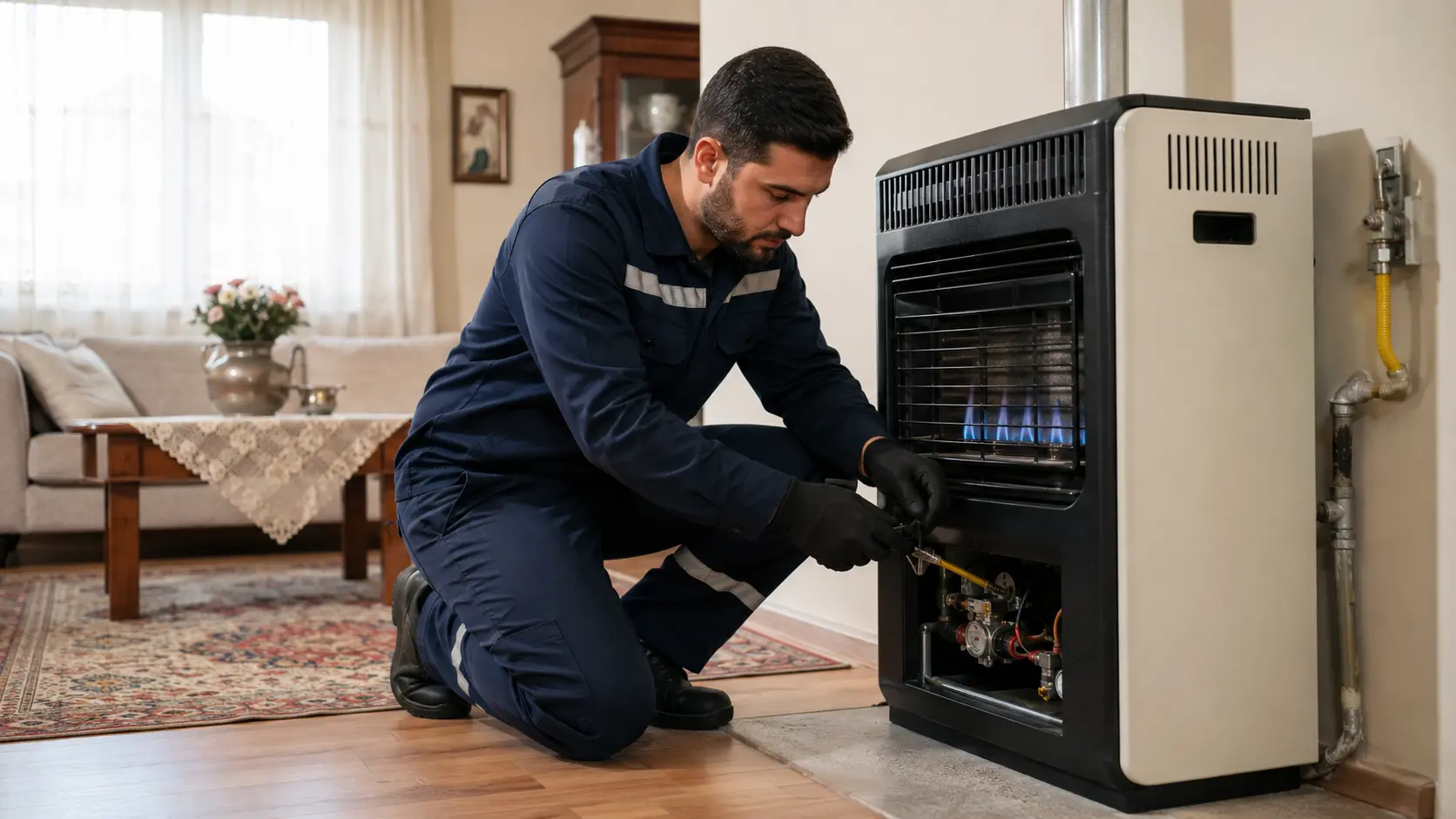 Beyoğlu doğalgaz sobası servisi